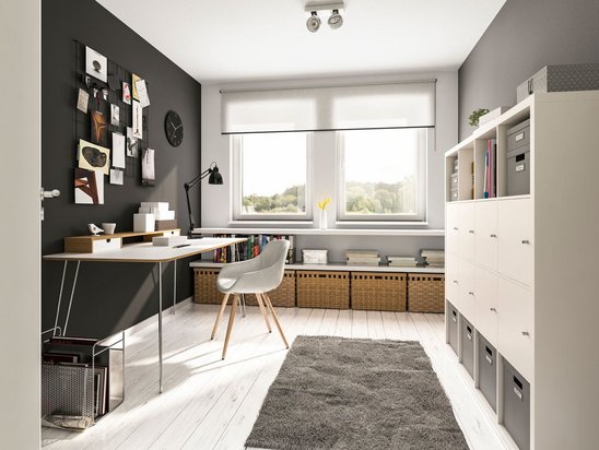 Einfamilienhaus Arbeitszimmer
