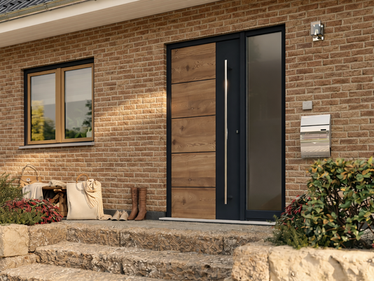 Eingang Haustür Nordic 143 Klinker
